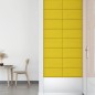Pannelli Murali 12 pz Giallo Scuro 60x30 cm Tessuto 2,16 m² Pannelli Murali 12 pz Giallo Scuro 60x30 cm Tessuto 2,16 m²