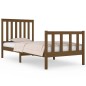 vidaXL Giroletto Miele Legno Massello Pino 75x190 cm 2FT6 Small Single vidaXL Giroletto Miele Legno Massello Pino 75x190 cm 2FT6 Small Single