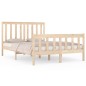 vidaXL Giroletto in Legno Massello di Pino 140x190 cm vidaXL Giroletto in Legno Massello di Pino 140x190 cm