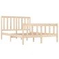 vidaXL Giroletto in Legno Massello di Pino 140x190 cm vidaXL Giroletto in Legno Massello di Pino 140x190 cm