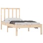 vidaXL Giroletto in Legno Massello di Pino 90x190 cm 3FT Single vidaXL Giroletto in Legno Massello di Pino 90x190 cm 3FT Single