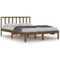 vidaXL Giroletto Miele Legno Massello Pino 120x190 cm 4FT Small Double vidaXL Giroletto Miele Legno Massello Pino 120x190 cm 4FT Small Double