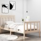 vidaXL Giroletto in Legno Massello 90x190 cm 3FT Single vidaXL Giroletto in Legno Massello 90x190 cm 3FT Single