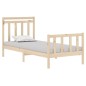 vidaXL Giroletto in Legno Massello 90x190 cm 3FT Single vidaXL Giroletto in Legno Massello 90x190 cm 3FT Single
