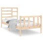 vidaXL Giroletto in Legno Massello 90x190 cm 3FT Single vidaXL Giroletto in Legno Massello 90x190 cm 3FT Single