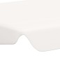 Baldacchino per Dondolo da Giardino Bianco 150/130x70/105 cm Baldacchino per Dondolo da Giardino Bianco 150/130x70/105 cm