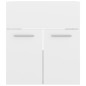 Mobile Sottolavabo Bianco Lucido 41x38,5x46 cm in Truciolato Mobile Sottolavabo Bianco Lucido 41x38,5x46 cm in Truciolato