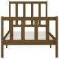 vidaXL Giroletto Miele in Legno Massello 90x200 cm