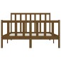 vidaXL Giroletto Miele in Legno Massello 120x200 cm vidaXL Giroletto Miele in Legno Massello 120x200 cm
