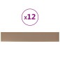 Pannelli Murali 12 pz Cappuccino 90x15 cm in Similpelle 1,62 m² Pannelli Murali 12 pz Cappuccino 90x15 cm in Similpelle 1,62 m²