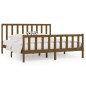 vidaXL Giroletto Miele in Legno Massello 180x200 cm 6FT Super King vidaXL Giroletto Miele in Legno Massello 180x200 cm 6FT Super King