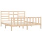 vidaXL Giroletto in Legno Massello di Pino 200x200 cm vidaXL Giroletto in Legno Massello di Pino 200x200 cm