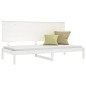 vidaXL Dormeuse Bianca 90x200 cm in Legno Massello di Pino vidaXL Dormeuse Bianca 90x200 cm in Legno Massello di Pino