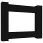 vidaXL Set Mobili Porta TV 8pz Nero in Legno Multistrato vidaXL Set Mobili Porta TV 8pz Nero in Legno Multistrato