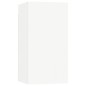 vidaXL Set di Mobili Porta TV 6 pz Bianco in Legno Multistrato vidaXL Set di Mobili Porta TV 6 pz Bianco in Legno Multistrato