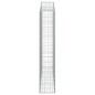 vidaXL Cesti Gabbioni ad Arco 8 pz 200x30x160/180 cm Ferro Zincato