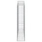 vidaXL Cesti Gabbioni ad Arco 10 pz 200x30x140/160 cm Ferro Zincato vidaXL Cesti Gabbioni ad Arco 10 pz 200x30x140/160 cm Ferro Zincato