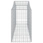 vidaXL Cesti Gabbioni ad Arco 4 pz 200x50x80/100 cm Ferro Zincato vidaXL Cesti Gabbioni ad Arco 4 pz 200x50x80/100 cm Ferro Zincato