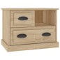 vidaXL Comodino Rovere Sonoma 60x39x45 cm vidaXL Comodino Rovere Sonoma 60x39x45 cm