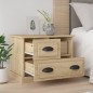 vidaXL Comodino Rovere Sonoma 60x39x45 cm vidaXL Comodino Rovere Sonoma 60x39x45 cm