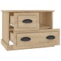 vidaXL Comodino Rovere Sonoma 60x39x45 cm vidaXL Comodino Rovere Sonoma 60x39x45 cm