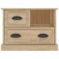 vidaXL Comodino Rovere Sonoma 60x39x45 cm vidaXL Comodino Rovere Sonoma 60x39x45 cm