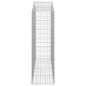 vidaXL Cesti Gabbioni ad Arco 18 pz 200x50x160/180 cm Ferro Zincato vidaXL Cesti Gabbioni ad Arco 18 pz 200x50x160/180 cm Ferro Zincato
