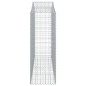 vidaXL Cesti Gabbioni ad Arco 13 pz 200x50x140/160 cm Ferro Zincato vidaXL Cesti Gabbioni ad Arco 13 pz 200x50x140/160 cm Ferro Zincato