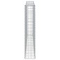 vidaXL Cesti Gabbioni ad Arco 8 pz 400x30x160/180 cm Ferro Zincato vidaXL Cesti Gabbioni ad Arco 8 pz 400x30x160/180 cm Ferro Zincato