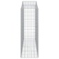 vidaXL Cesti Gabbioni ad Arco 14 pz 200x50x140/160 cm Ferro Zincato vidaXL Cesti Gabbioni ad Arco 14 pz 200x50x140/160 cm Ferro Zincato
