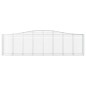 vidaXL Cesti Gabbioni ad Arco 8 pz 400x50x100/120 cm Ferro Zincato vidaXL Cesti Gabbioni ad Arco 8 pz 400x50x100/120 cm Ferro Zincato