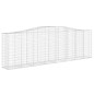 vidaXL Cesti Gabbioni ad Arco 6 pz 400x50x120/140 cm Ferro Zincato vidaXL Cesti Gabbioni ad Arco 6 pz 400x50x120/140 cm Ferro Zincato