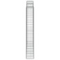 vidaXL Cesti Gabbioni ad Arco 7 pz 200x30x200/220 cm Ferro Zincato vidaXL Cesti Gabbioni ad Arco 7 pz 200x30x200/220 cm Ferro Zincato