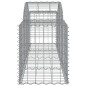 vidaXL Cesti Gabbioni ad Arco 11 pz 200x50x60/80 cm Ferro Zincato vidaXL Cesti Gabbioni ad Arco 11 pz 200x50x60/80 cm Ferro Zincato