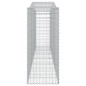 vidaXL Cesti Gabbioni ad Arco 15 pz 400x50x120/140 cm Ferro Zincato vidaXL Cesti Gabbioni ad Arco 15 pz 400x50x120/140 cm Ferro Zincato