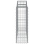vidaXL Cesti Gabbioni ad Arco 8 pz 200x50x120/140 cm Ferro Zincato vidaXL Cesti Gabbioni ad Arco 8 pz 200x50x120/140 cm Ferro Zincato