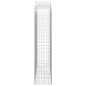 vidaXL Cesti Gabbioni ad Arco 11 pz 200x50x220/240 cm Ferro Zincato vidaXL Cesti Gabbioni ad Arco 11 pz 200x50x220/240 cm Ferro Zincato
