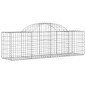 vidaXL Cesti Gabbioni ad Arco 14 pz 200x50x60/80 cm Ferro Zincato vidaXL Cesti Gabbioni ad Arco 14 pz 200x50x60/80 cm Ferro Zincato