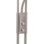 vidaXL Lampada a Stelo 18 W Argento 180 cm Dimmerabile vidaXL Lampada a Stelo 18 W Argento 180 cm Dimmerabile
