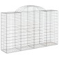 vidaXL Cesti Gabbioni ad Arco 12 pz 200x50x120/140 cm Ferro Zincato vidaXL Cesti Gabbioni ad Arco 12 pz 200x50x120/140 cm Ferro Zincato