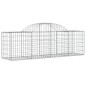 vidaXL Cesti Gabbioni ad Arco 25 pz 200x50x60/80 cm Ferro Zincato vidaXL Cesti Gabbioni ad Arco 25 pz 200x50x60/80 cm Ferro Zincato