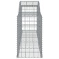vidaXL Cesti Gabbioni ad Arco 3 pz 300x50x80/100 cm Ferro Zincato vidaXL Cesti Gabbioni ad Arco 3 pz 300x50x80/100 cm Ferro Zincato