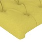 Testiere 4 pz Verdi 72x7x78/88 cm in Tessuto