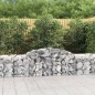 vidaXL Cesti Gabbioni ad Arco 11 pz 300x50x60/80 cm Ferro Zincato vidaXL Cesti Gabbioni ad Arco 11 pz 300x50x60/80 cm Ferro Zincato
