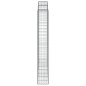 vidaXL Cesti Gabbioni ad Arco 6 pz 200x30x200/220 cm Ferro Zincato vidaXL Cesti Gabbioni ad Arco 6 pz 200x30x200/220 cm Ferro Zincato