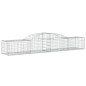 vidaXL Cesti Gabbioni ad Arco 25 pz 300x50x40/60 cm Ferro Zincato vidaXL Cesti Gabbioni ad Arco 25 pz 300x50x40/60 cm Ferro Zincato