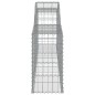 vidaXL Cesti Gabbioni ad Arco 10 pz 300x30x60/80 cm Ferro Zincato vidaXL Cesti Gabbioni ad Arco 10 pz 300x30x60/80 cm Ferro Zincato