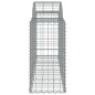 vidaXL Cesti Gabbioni ad Arco 8 pz 200x50x80/100 cm Ferro Zincato vidaXL Cesti Gabbioni ad Arco 8 pz 200x50x80/100 cm Ferro Zincato