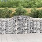 vidaXL Cesti Gabbioni ad Arco 12 pz 300x50x100/120 cm Ferro Zincato vidaXL Cesti Gabbioni ad Arco 12 pz 300x50x100/120 cm Ferro Zincato