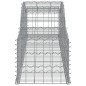 vidaXL Cesti Gabbioni ad Arco 17 pz 300x50x40/60 cm Ferro Zincato
